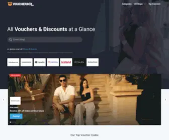 Voucherbox.co.uk(All vouchers & discounts for your favourite shops) Screenshot