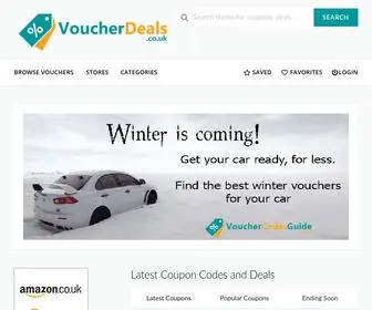 Voucherdeals.co.uk(Vouchers, Discount Codes, Coupons, Free Shipping and Deals) Screenshot