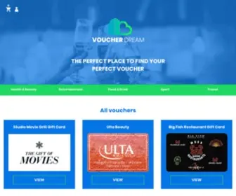 Voucherdream.com(Voucher Dream) Screenshot