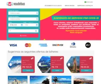 Voudebus.com(Compre suas passagens nas rodoviarias de ônibus pela internet) Screenshot