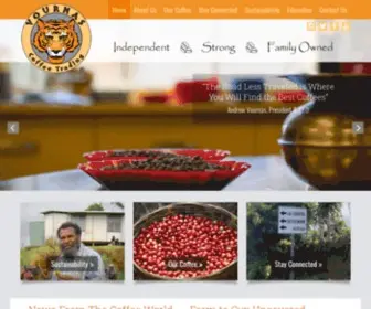 Vournascoffee.com(Vournas Coffee Trading) Screenshot