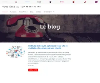 Vous-Etes-AU-Top.com(Agence CSV) Screenshot
