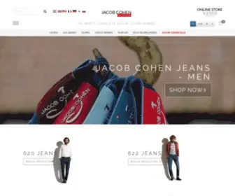 Voustenjeans.com(Jacob Cohen Jeans) Screenshot