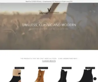 Voutarecollection.com(Create an Ecommerce Website and Sell Online) Screenshot