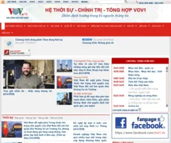 Vov1.vn(BAN THỜI SỰ VOV1) Screenshot