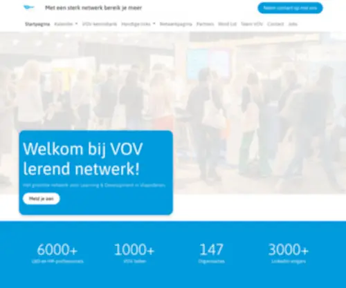 Vov.be(VOV Lerend Netwerk) Screenshot