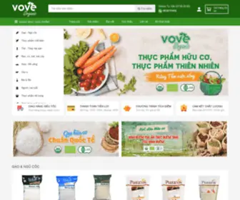 Voveorganic.com.vn(Organic)) Screenshot