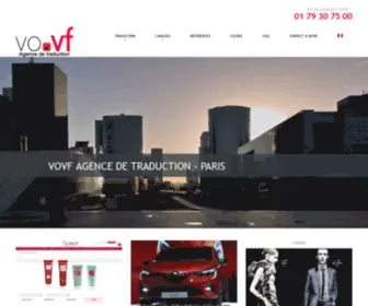 Vovf.fr(Agence de sous) Screenshot