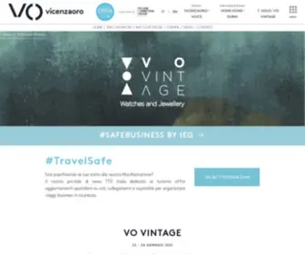 Vovintage.com(Vicenzaoro Vintage) Screenshot