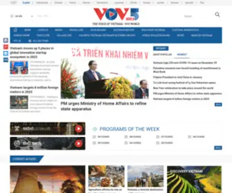 VovWorld.vn(THE VOICE OF VIETNAM) Screenshot
