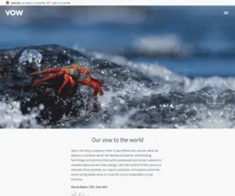 Vowasa.com(Vow ASA) Screenshot