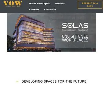 Vowdevelopments.com(Vow Developments) Screenshot