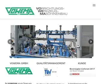 Vowema.de(Und Maschinenbau) Screenshot