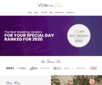 Vowtobechic.com(Vow To Be Chic) Screenshot