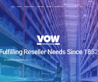 Vowwholesale.co.uk(VOW Wholesale) Screenshot