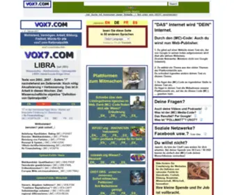 Vox7.com(Vermögen) Screenshot