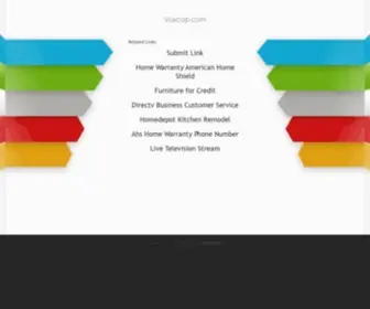 Voxcap.com(PHP Link Directory) Screenshot