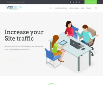 VoxDelta.com(Voxdelta SEO & Web Marketing) Screenshot