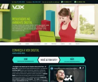 VoxDigital.com.br(Vox Digital) Screenshot