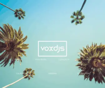 VoxDjs.com(DJ/MCs) Screenshot