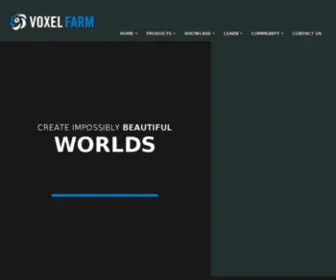 Voxelfarm.com(Voxel Farm) Screenshot