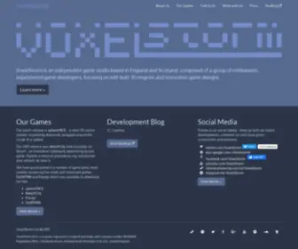 Voxelstorm.com(Development blog) Screenshot