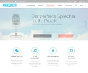 Voxendo.com(Professionelle) Screenshot