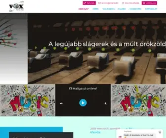 Voxfm.ro(Kezdőlap) Screenshot