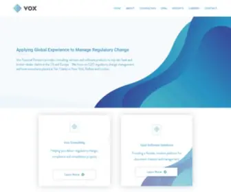 Voxfp.com(Vox Financial Partners) Screenshot