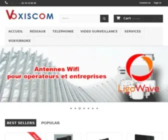 Voxiscom.com(Routeur) Screenshot