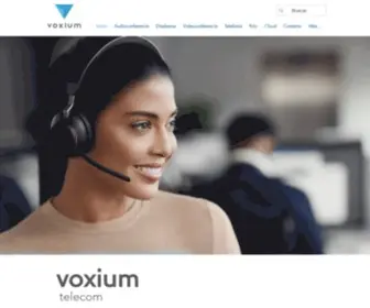 Voxium.com.mx(Telefonía) Screenshot