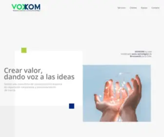 VoxKom.cl(VoxKom) Screenshot