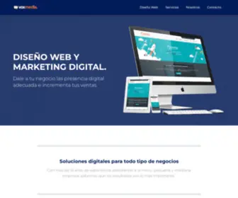 Voxmedia.mx(Agencia de Marketing Digital) Screenshot