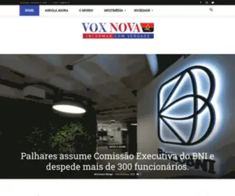 Voxnovaangola.com(Vox Nova Angola) Screenshot