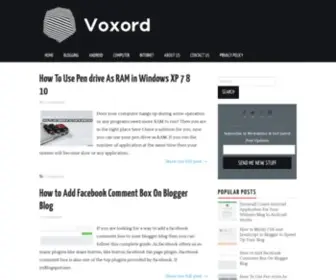 Voxord.com(Voxord) Screenshot