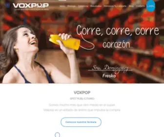 Voxpop.com.mx(Spot publicitario) Screenshot