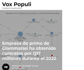 Voxpopuliguate.com(Vox Populi) Screenshot