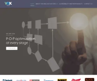 Voxsp.com(The VOX Group) Screenshot