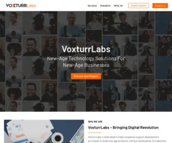 Voxturrlabs.com(New Age Technologies Solutions) Screenshot