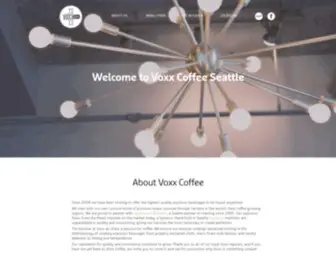 Voxxseattle.com(Coffee) Screenshot