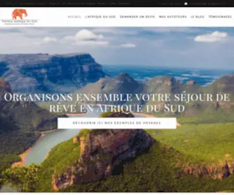 Voyage-Afriquedusud.fr(Autotour Afrique du Sud) Screenshot