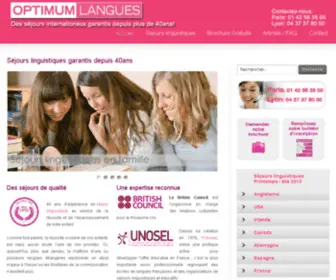 Voyage-Sejour-Linguistique.com(Séjours linguistiques) Screenshot