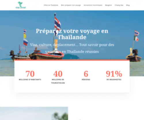 Voyage-Thailande.com(Thaïlande) Screenshot