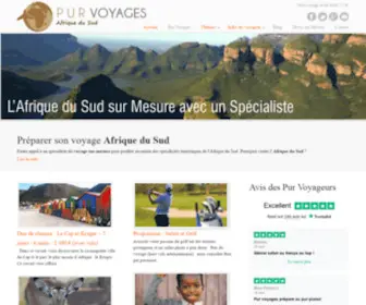 Voyageafriquedusud.com(Voyage) Screenshot