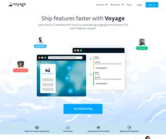 Voyageapp.io(Ship Features Faster) Screenshot