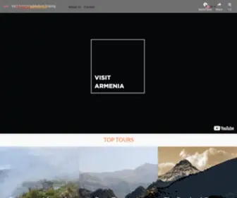 Voyagearmenia.com(Voyage en Arménie) Screenshot