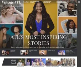 Voyageatl.com(Atlanta's most inspiring stories) Screenshot