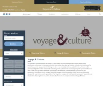 Voyageculture.nl(Experience Culture) Screenshot