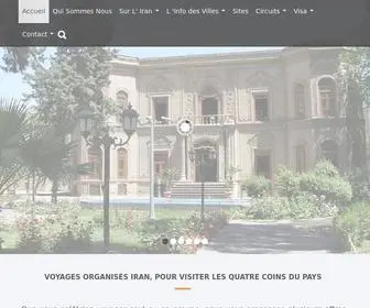 Voyageeniran.com(Voyage en Iran) Screenshot