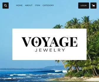 Voyagejewelryjp.com(バリ島発) Screenshot